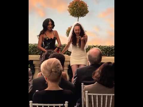 Daniela losing her finger BTS with Lara 🪓😂 on set of the Gabriela music video | KATSEYE