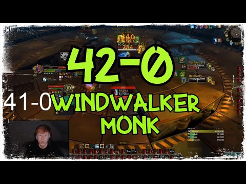 42-0 WindWalker Monk Shadowlands 9.0.2 Arena PvP
