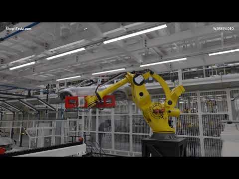 Giga Factory Berlin-Brandenburg walkthrough - How the Tesla Model Y is made