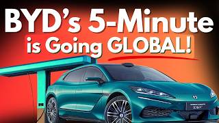 BYD’s 5-Minute Charging EVs With 500 Miles Of Range Are Going Global