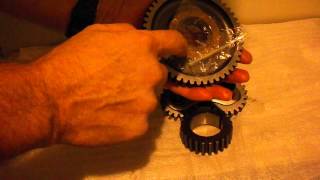 Engine timing gear set for 6.5 and 6.2 diesel w/DB2
