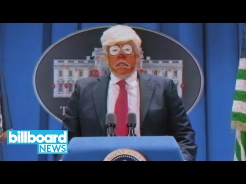 President Trump Slams 'Failing' Snoop Dogg Over 'Lavender' Video | Billboard News