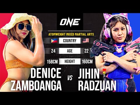 Jihin Radzuan vs Denice Zamboanga full fight