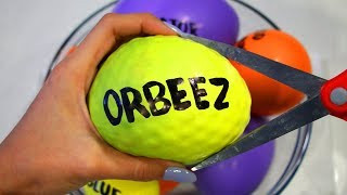 How to Make ORBEEZ BEADOS & Play Foam Slime wi