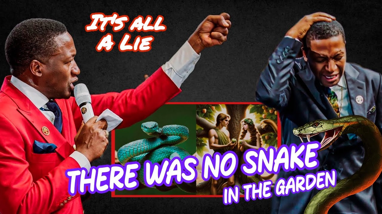 Prophet Uebert Angel Proofs That There Was No Snake In The Garden Of Eden.... Adam & Eve