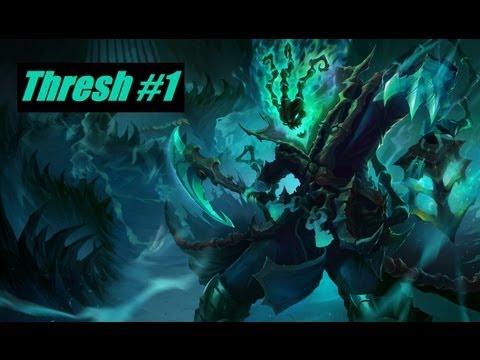 NO DEATHS! - League of Legends Commentary - Thresh #1