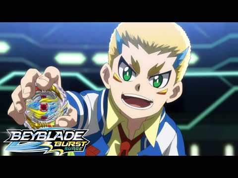 BEYBLADE BURST SURGE Episode 13: A True Hero! Tag Battle Style!