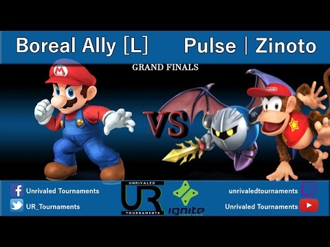 Southern Ohio Smash GRAND FINALS - Ally [L] (Mario) vs Pulse | Zinoto [W] (Diddy, MK)