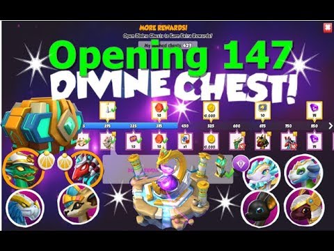 Opening 147 Divine chests-Dragon Mania legends | Chrono Divine Event | DML | HD