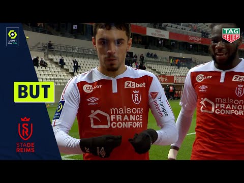 But Mathieu CAFARO (75' - STADE DE REIMS) STADE DE REIMS - FC NANTES (3-2) 20/21