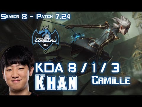 LZ Khan CAMILLE vs JAYCE Top - Patch 7.24 KR Ranked