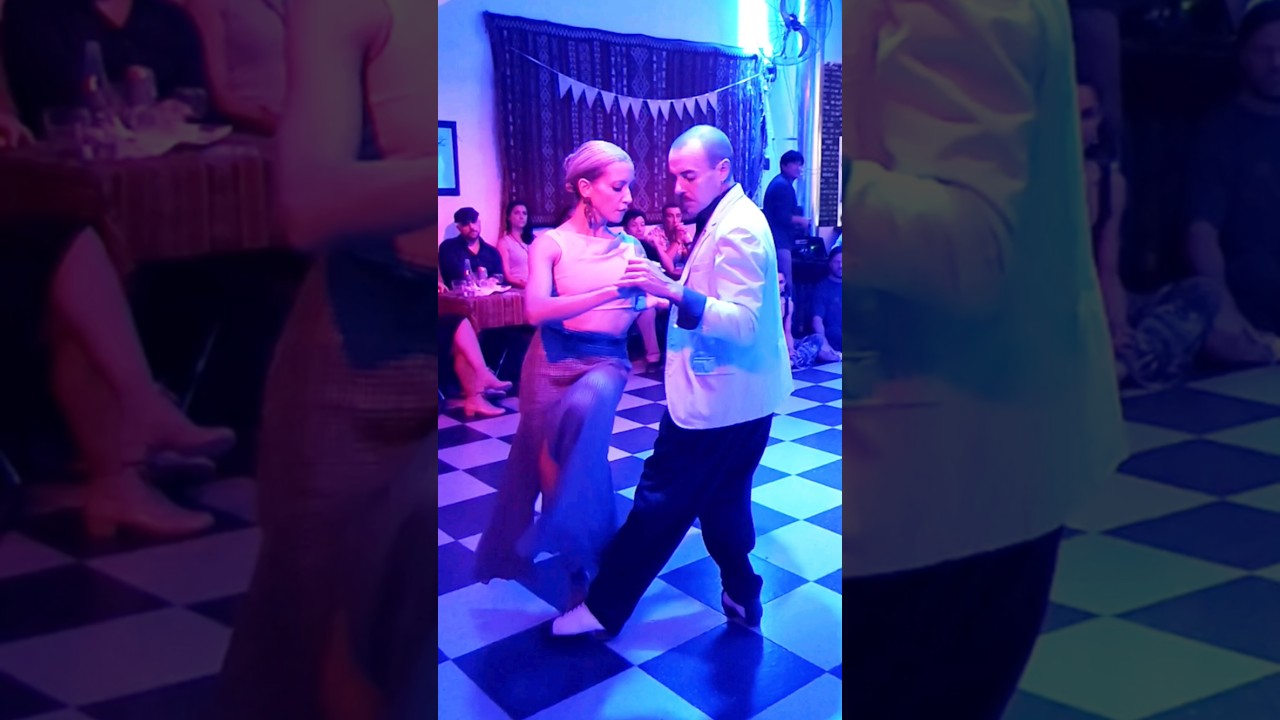 Delfina Pissani y Diego Valero. Adiós Pueblo (Tanturi) La Mordidita #tango 20feb26