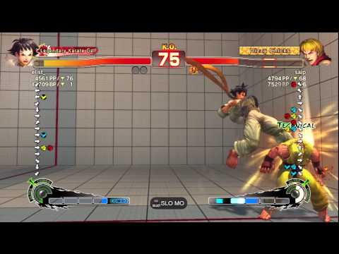 elist_ [Makoto] vs. saip [Ken] | SSF4 Arcade Edition