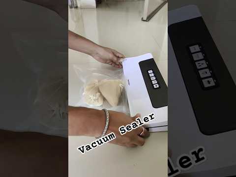 Vacuum Sealer Machine Demo | SilverCrest Vacuum Machine #silvercrest #vacuumpacking #vacuum #howto