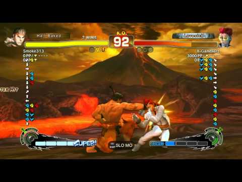 SSF4 AE: Smoke313 (Ryu) vs X-Gamblerz (Viper)