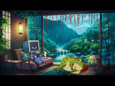 peaceful rain 🌧 calm your anxiety, relaxing music - lofi hip hop mix - aesthetic lofi