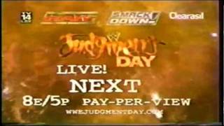 WWE Judgement Day 2003 Commercial 1