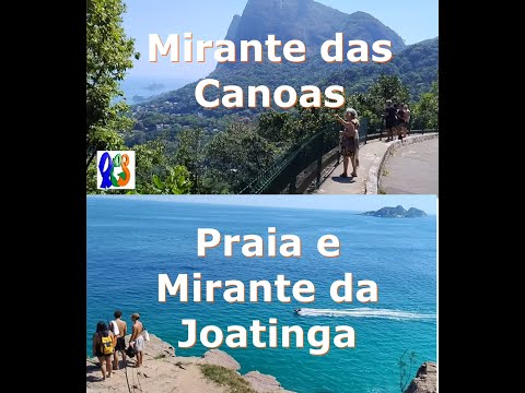 Mirantes das Canoas e da Praia da Joatinga Thumbnail de Mirantes das Canoas e da Praia da Joatinga