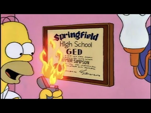 Il Signor Burns Obbliga Homer a Iscriversi All’Università - I Simpson 5x3