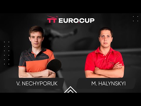 13:15 Vadym Nechyporuk - Mykola Halynskyi 19.11.2023TT Euro.Cup Ukraine Star. Table 3