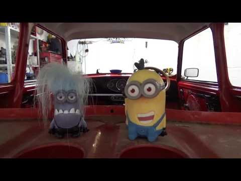 Classic mini restoration -  Rear subframe removal