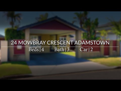 24 Mowbray Crescent, Adamstown, NSW 2289, 4 રૂમ, 2 બાથરૂમ, House