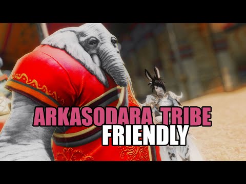 Arkasodara Tribe Unlock and Friendly | #FFXIV
