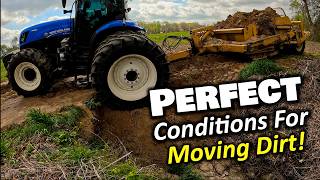 Absolutely Perfect Conditions Moving Dirt!
