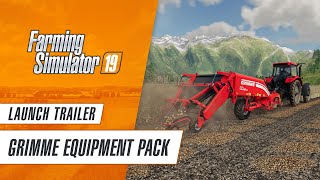 Watch and explore about Farming Simulator 19 - GRIMME Equipment Pack
