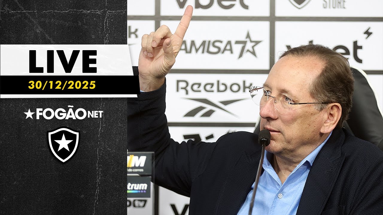 LIVE | Botafogo se aproxima de acordos importantes nos bastidores às vésperas de 2026