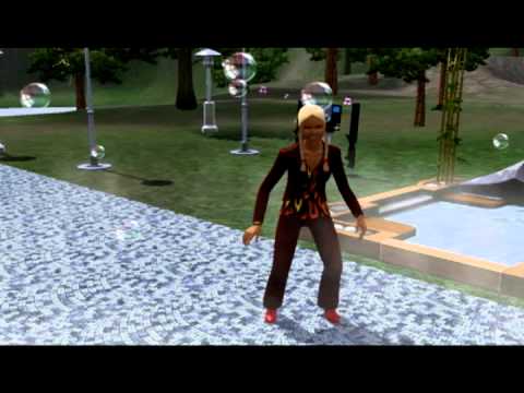 Sims 3  Dancing Contest- Purple Penguin