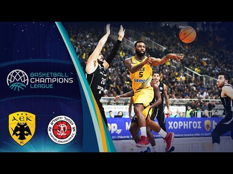AEK v Hapoel Jerusalem - Highlights - Basketball Champions League 2019-20
