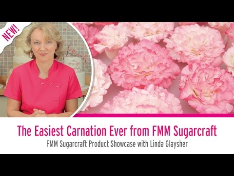 EASIEST CARNATION EVER 2 pc icing & gumpaste flower cutter set EASIEST CARNATION EVER 2 pc icing & gumpaste flower cutter set