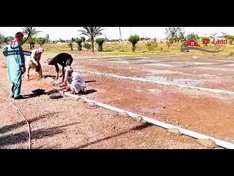 Road work in progress for concrete pouring in ideal Avenue. | Jvlands.com | Ze Land Developers