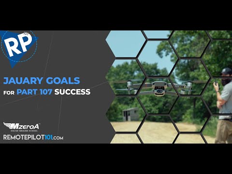 January Goals: Start the Year by Earning Your FAA Part 107 Certificate