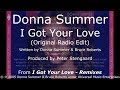 Donna Summer - I Got Your Love (Original Radio Edit) LYRICS - HQ 2005