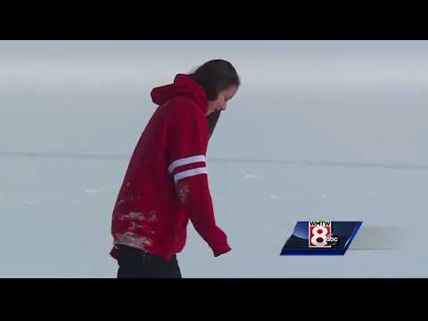 Mainers warned about going onto thin ice