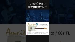 Video thumbnail for サカナクション 岩寺基晴の使用ギター Amrita 60s TL #エレキギター by myRock Guitar