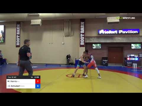 2018 Marine Corps US Open/Senior Men's Greco-Roman 72 Con 16 #2 - Malcolm Harris (All ) Vs. Colin