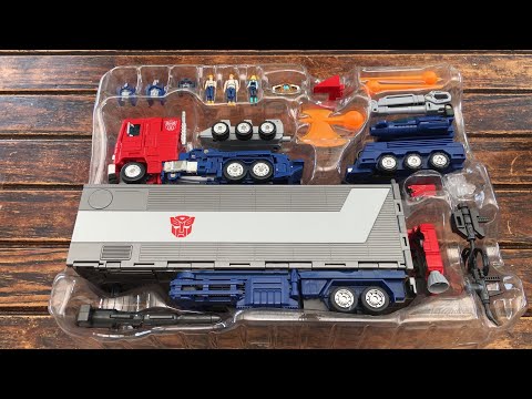 Transformers Masterpiece MP-44 Optimus Prime Unboxing