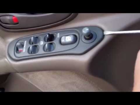 GM Power Window switch replacement (Pontiac, Oldsmobile)
