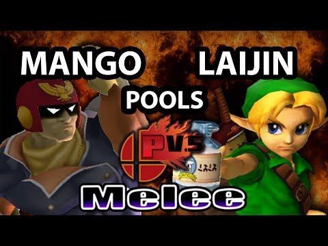 Pound V.5 - Mango (Captain Falcon) Vs. Laijin (Young Link) - Pools