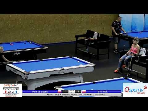 FINAL Monika Ząbek vs Ewa Bąk - Quay Rokietnica Open 2019 Women Tournament