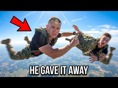 SEAL Gives Parachute to Teammate Mid-Jump, Falls 12,000 Feet