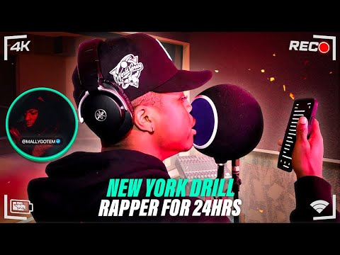 BECOMING A NEW YORK DRILL RAPPER IN 24 HOURS!!! *GONE RIGHT* FEAT. MALLYGOTEM