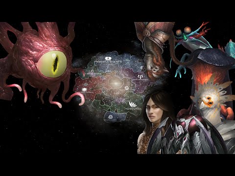 Stellaris Timelapse - Hyperpeaceful AI vs Prethoryn Scourge
