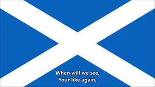 Flower of Scotland - National Anthem of Scotland (English lyrics) Unofficial