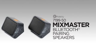 7199-50 ifidelity Mixmaster Bluetooth Pairing Speakers