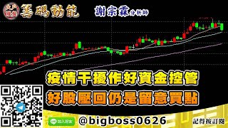 【大戶羅盤籌碼動能】 #謝宗霖0120，疫情干擾作好資金控管 好股壓回仍是留意買點 (圖)