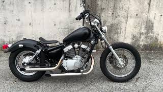 ヤマハ　ビラーゴ250　ボバーチョッパー　１９９６年最終モデル　クラシックタイヤ